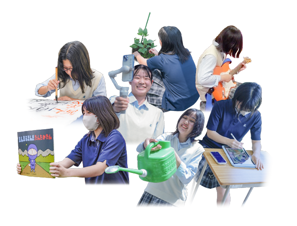 文化部の部活の様子
