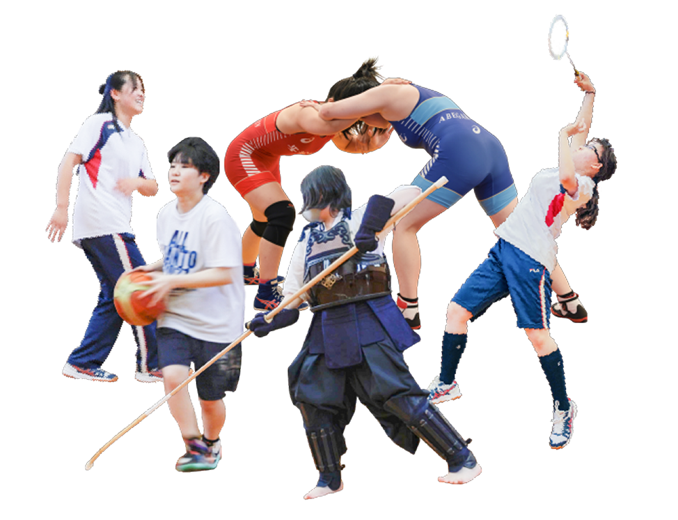 運動部の部活の様子