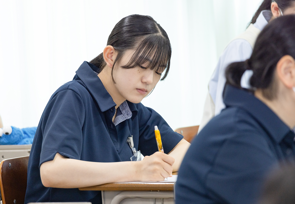 授業を受けている様子